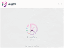 Tablet Screenshot of koustek.com